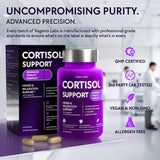 Cortisol Supplements for Women and Men - Cortisol Manager Complex with Ashwagandha, L-Theanine, Phosphatidylserine, Magnolia Bark