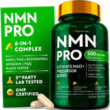 NMN Supplement 500mg with Resveratrol, TMG, Apigenin, PQQ - Regenixlabs